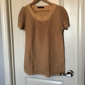 TBS XL embroidered blouse